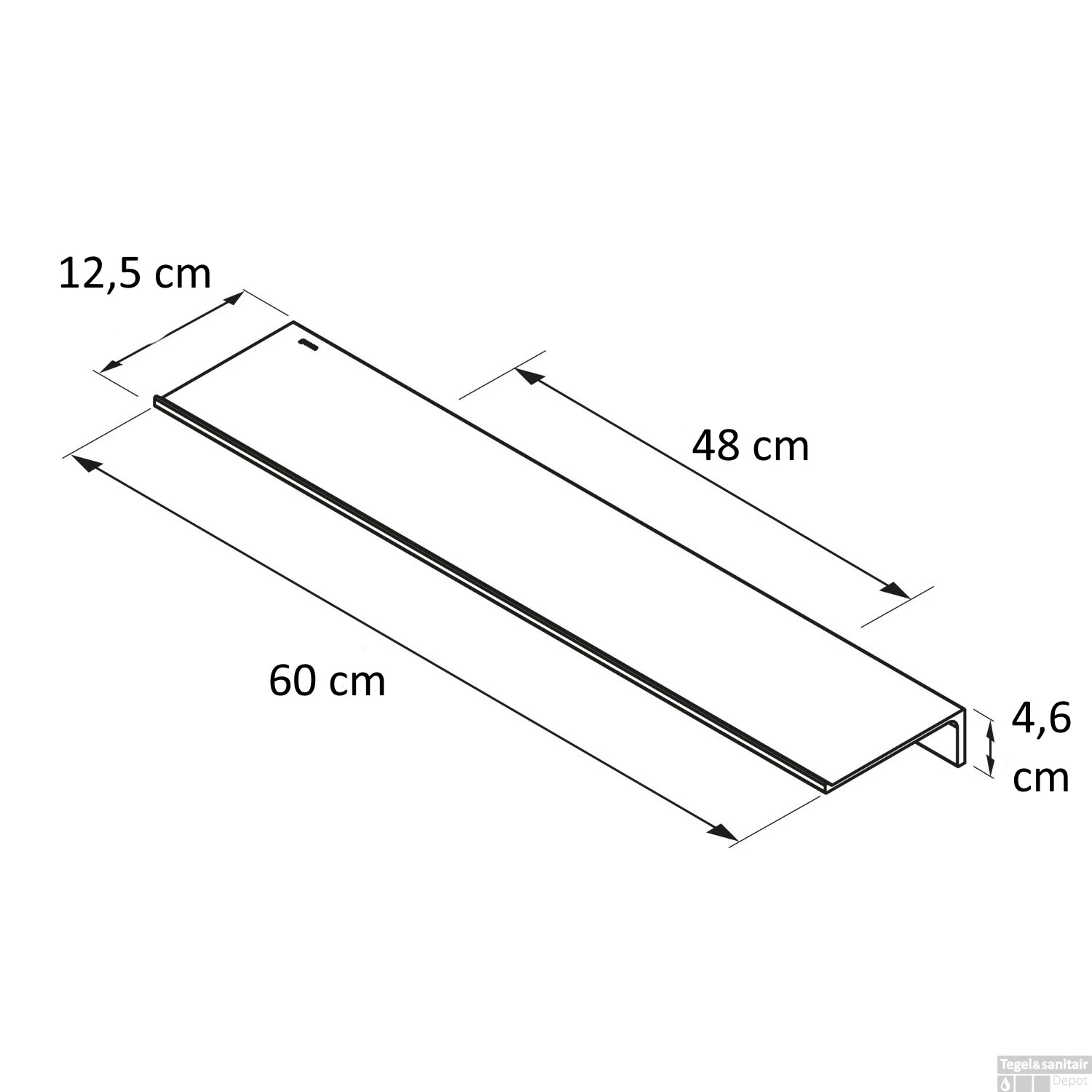 Planchet Geesa Leev 60 Cm Zwart 7 Planchet Geesa Leev 60 Cm Zwart - Afbeelding 5