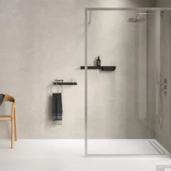 Planchet Met Handdoekring Geesa Leev 40 Cm Zwart Chroom 12 Planchet Met Handdoekring Geesa Leev 40 Cm Zwart Chroom -Goedkope Stijl Baden Winkel 918204 02 400 sfeer 3