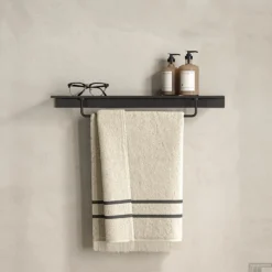 Planchet Met Handdoekrek Geesa Leev 60 Cm Zwart 9 Planchet Met Handdoekrek Geesa Leev 60 Cm Zwart -Goedkope Stijl Baden Winkel 918207 06 600 sfeer 1