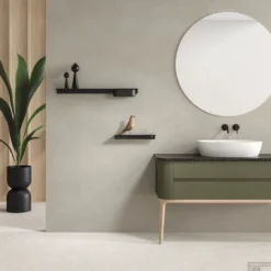 Planchet Geesa Met Douchemand Leev 80 Cm Zwart -Goedkope Stijl Baden Winkel 918220 06 800 sfeer 2