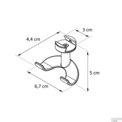 Haak Voor Douchewisser Geesa Leev Zwart -Goedkope Stijl Baden Winkel 918266 06 tekening
