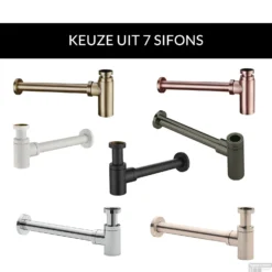 Waskomset Met Planchet BWS Rond 20x11 Cm Solid Surface Wit (inclusief Kraan, Afvoer En Sifon) 15 Waskomset Met Planchet BWS Rond 20x11 Cm Solid Surface Wit (inclusief Kraan, Afvoer En Sifon) -Goedkope Stijl Baden Winkel adb4010320wit waskomset met planchet bws rond 20x11 cm solid surface wit inclusief kraan afvoer en sifon 6