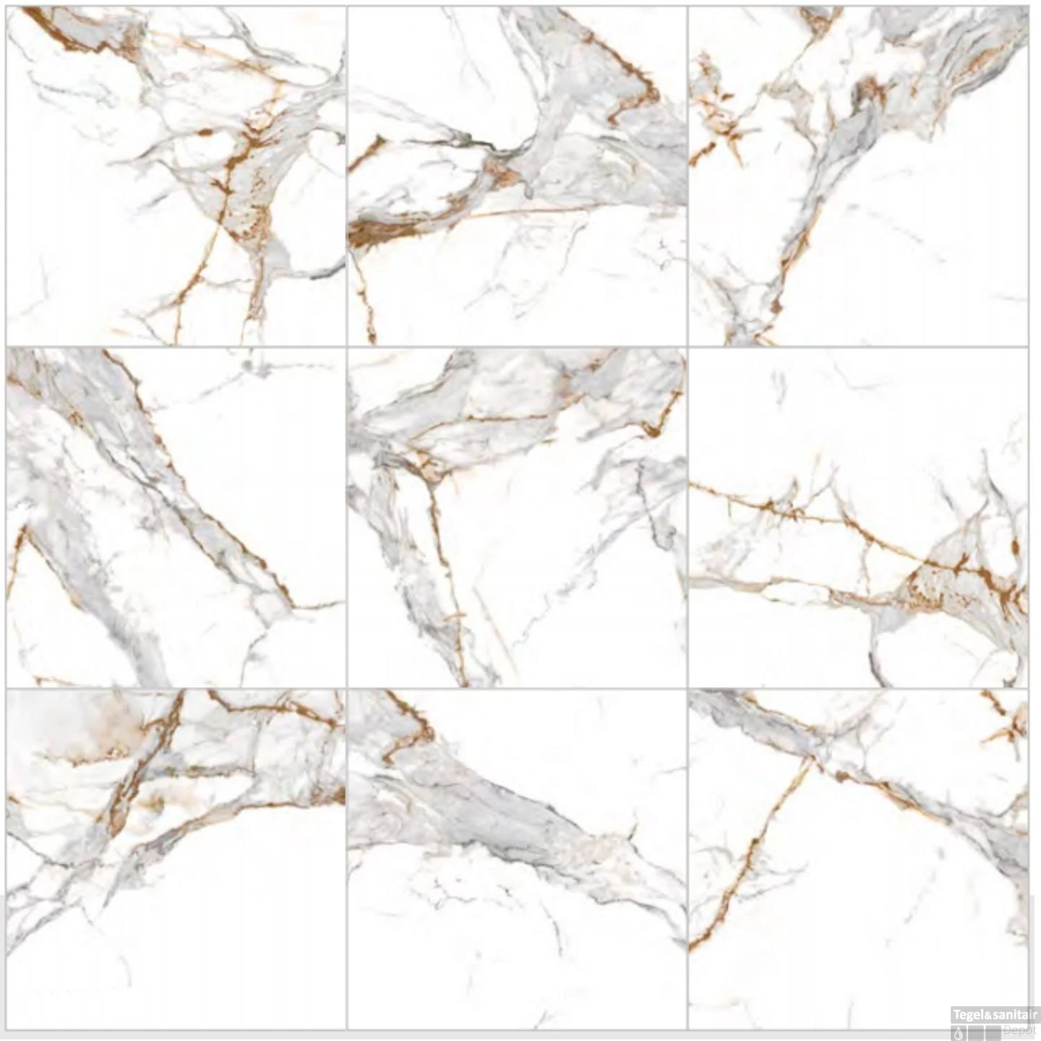 Vloertegel Navarti Aeris Marmerlook Glans 120x120 Cm (Doosinhoud 1.44m²) 5 Vloertegel Navarti Aeris Marmerlook Glans 120x120 Cm (Doosinhoud 1.44m²) - Afbeelding 3