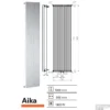 Designradiator Aika 1800 X 500 Mm Aluminium 2 Designradiator Aika 1800 X 500 Mm Aluminium -Goedkope Stijl Baden Winkel aika 1800 x 500 7