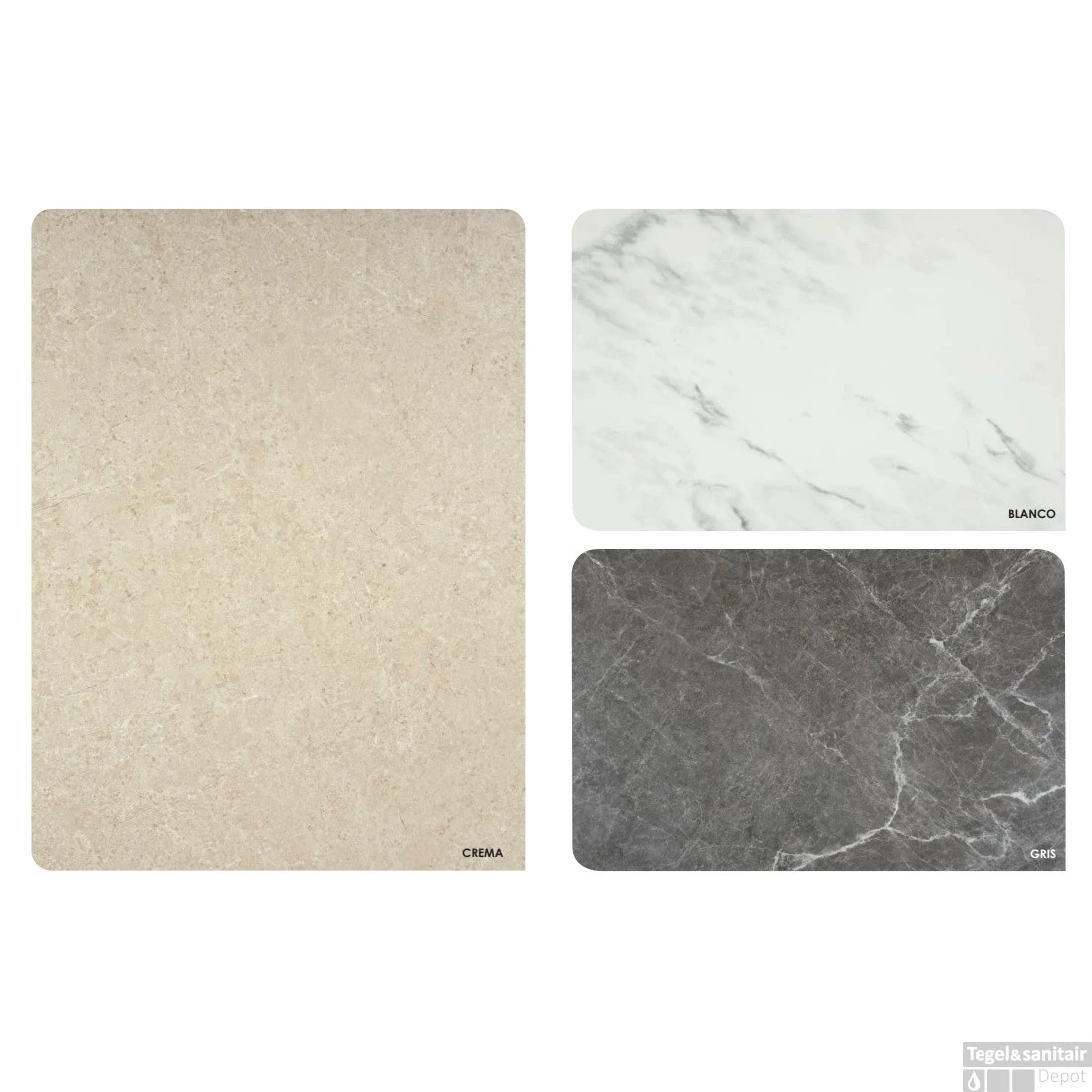 Vloertegel Alaplana Allison Gris Marmerlook 60x60 Cm (doosinhoud 1.44m2) 5 Vloertegel Alaplana Allison Gris Marmerlook 60x60 Cm (doosinhoud 1.44m2) - Afbeelding 3