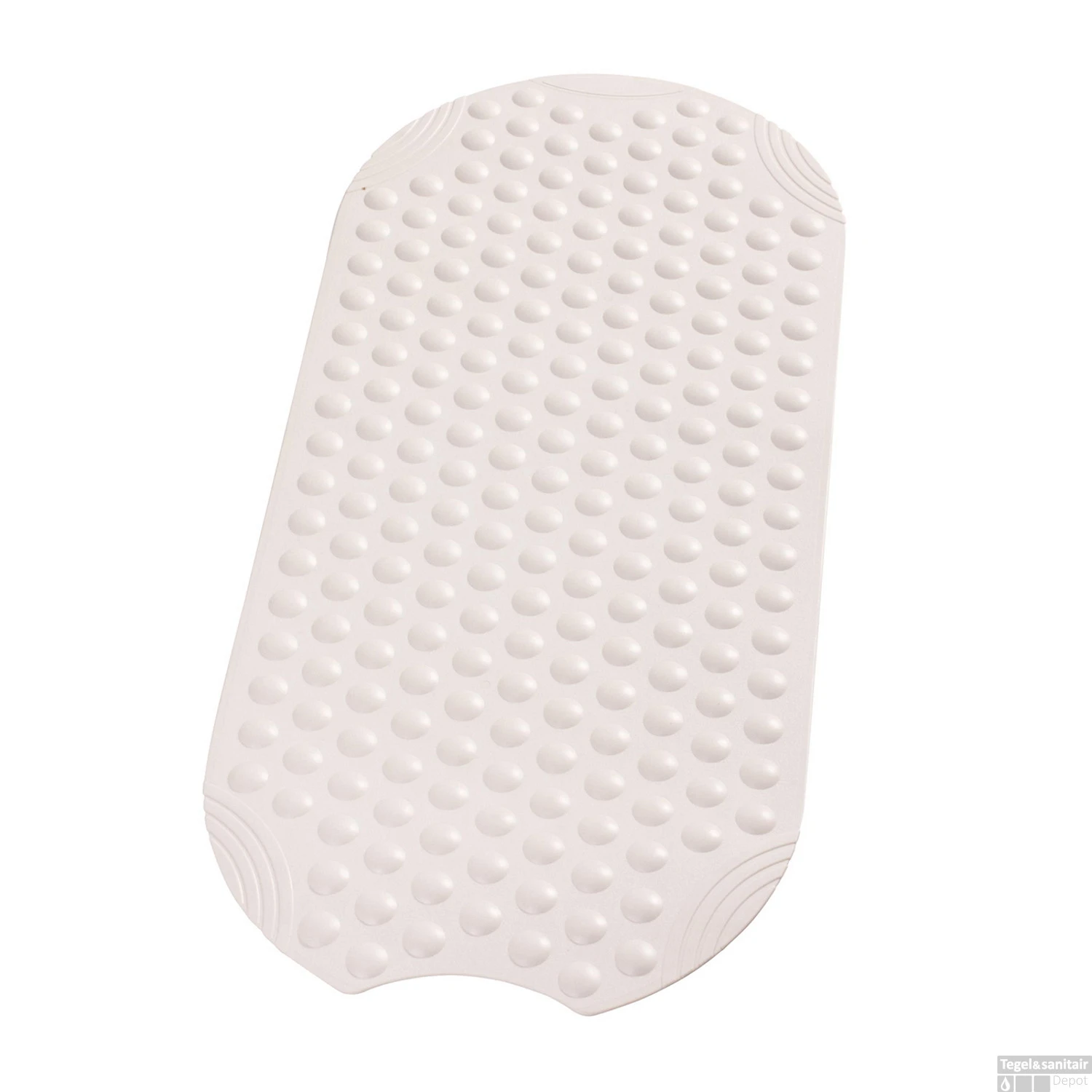 Antislip Badmat Boss & Wessing Ludo 38x89 Cm Wit 3 Antislip Badmat Boss & Wessing Ludo 38x89 Cm Wit