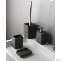 Tandenborstelhouder Sapho Aries Vrijstaand 11.8x9.4x6.6 Cm Polyresin Antraciet 6 Tandenborstelhouder Sapho Aries Vrijstaand 11.8x9.4x6.6 Cm Polyresin Antraciet -Goedkope Stijl Baden Winkel ar9885 tandenborstelhouder sapho aries vrijstaand 11.8x9.4x6.6 cm polyresin antraciet 1