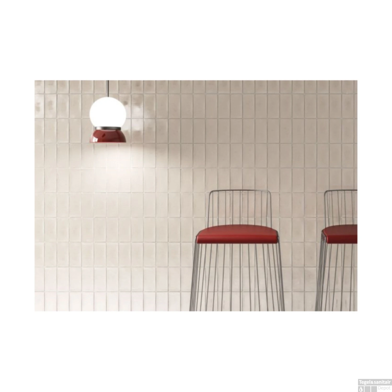 Wandtegel Atlas Ivory Mate 7.5x15 Cm Mat Ivoor (Doosinhoud 0.5 M2) 4 Wandtegel Atlas Ivory Mate 7.5x15 Cm Mat Ivoor (Doosinhoud 0.5 M2) - Afbeelding 2