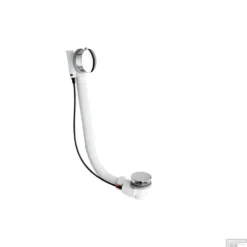 Badafvoercombinatie Polysan Marble Met Waste 775 Mm Plug 72 Mm Chroom