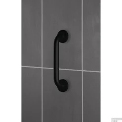 Badgreep Wiesbaden Ridder Sam 30 Cm Mat Zwart -Goedkope Stijl Baden Winkel badgreep wiesbaden ridder sam 30 cm mat zwart 3