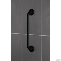 Badgreep Wiesbaden Ridder Sam 45 Cm Mat Zwart -Goedkope Stijl Baden Winkel badgreep wiesbaden ridder sam 45 cm mat zwart 3