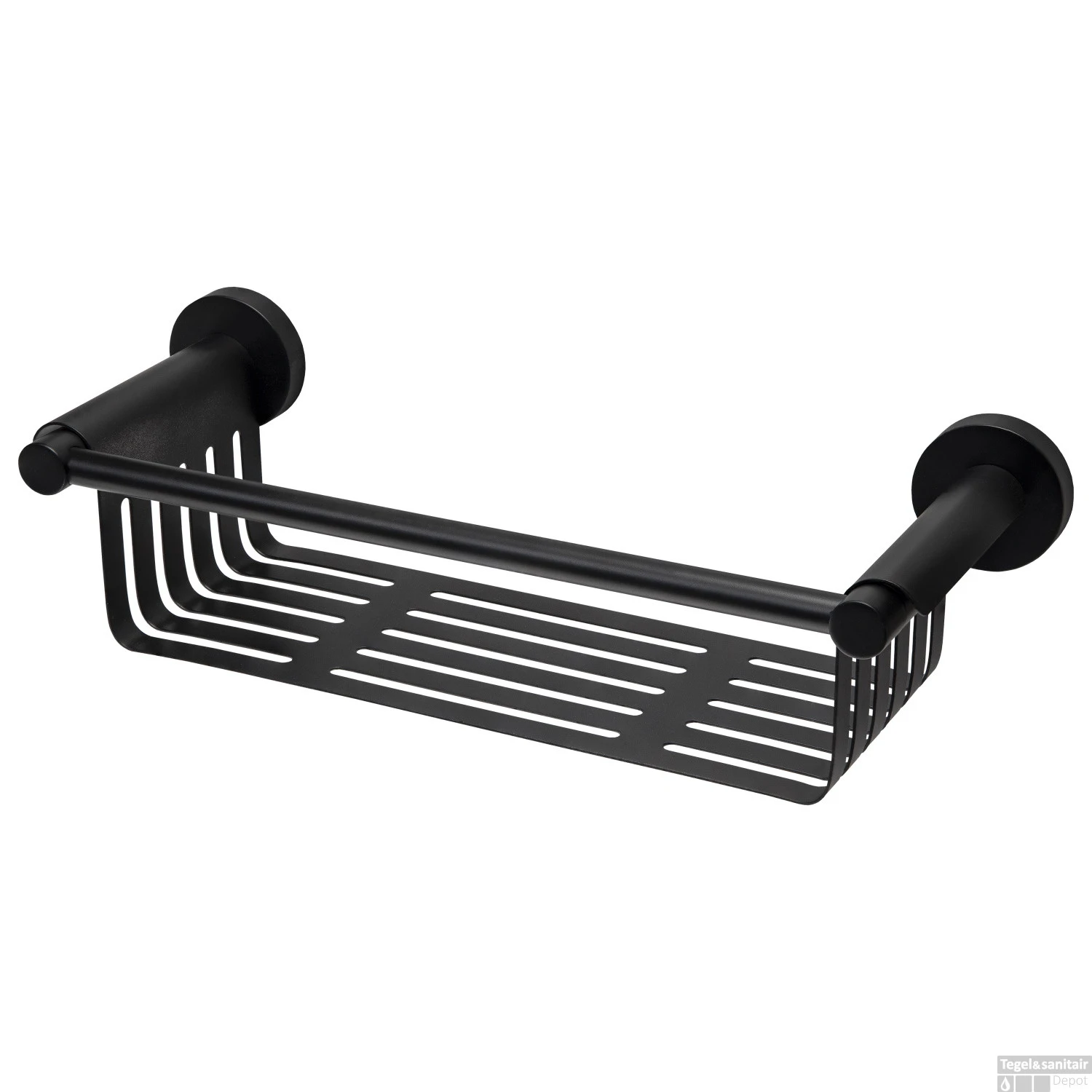 Badkamerrekje Haceka Kosmos 34,7 X 13,3 Cm Mat Zwart 3 Badkamerrekje Haceka Kosmos 34,7 X 13,3 Cm Mat Zwart