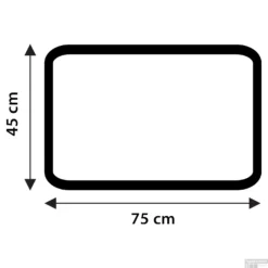 Badmat Differnz Stripes 45x75 Cm Katoen Taupe -Goedkope Stijl Baden Winkel badmat differnz stripes 45x75 cm katoen taupe tech
