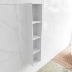 Nis Mondiaz LAGOM 150cm In Of Opbouw Mat Wit 7 Nis Mondiaz LAGOM 150cm In Of Opbouw Mat Wit -Goedkope Stijl Baden Winkel badmeubel met solid surface wastafel model lagom top white 00011