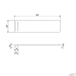 Badplank Sapho Reduta 82x20 Cm Zwart 9 Badplank Sapho Reduta 82x20 Cm Zwart -Goedkope Stijl Baden Winkel badplank sapho reduta 82x20 cm zwart tech