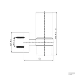 Bekerhouder Plieger Murcia Met Glas Chroom -Goedkope Stijl Baden Winkel bekerhouder plieger murcia met glas chroom tec