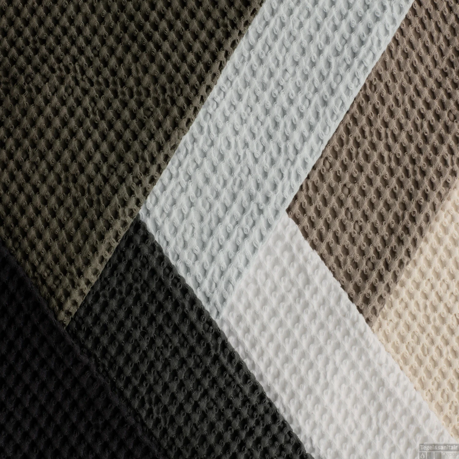 Handdoek Blomus Caro 50 X 100 CM Tan 4 Handdoek Blomus Caro 50 X 100 CM Tan - Afbeelding 2