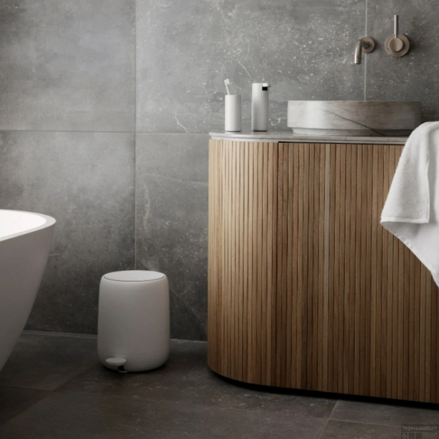 Pedaalemmer Blomus Sono 3 Liter Wit 5 Pedaalemmer Blomus Sono 3 Liter Wit - Afbeelding 3