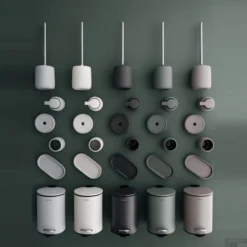 Toiletborstelhouder Blomus Sono Met Deksel 39cm Donkergrijs 6 Toiletborstelhouder Blomus Sono Met Deksel 39cm Donkergrijs -Goedkope Stijl Baden Winkel blomus sono sfeerafbeelding 10