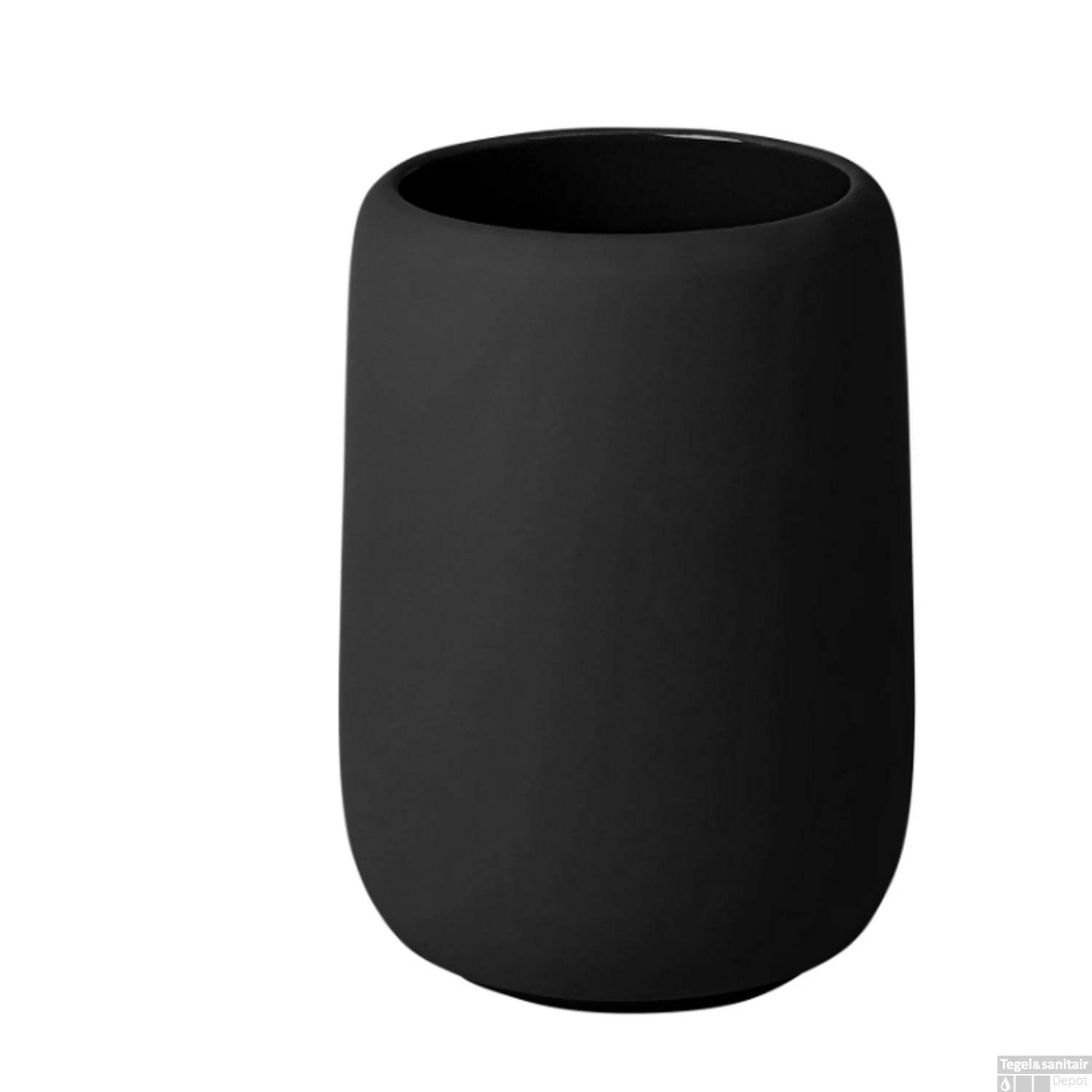 Tandenborstelbeker Blomus Sono 300ml Zwart 4 Tandenborstelbeker Blomus Sono 300ml Zwart - Afbeelding 2