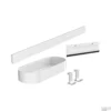 Bundelset Douche HansGrohe WallStoris Mat Wit -Goedkope Stijl Baden Winkel bundelset douche hansgrohe wallstoris mat wit shop 1