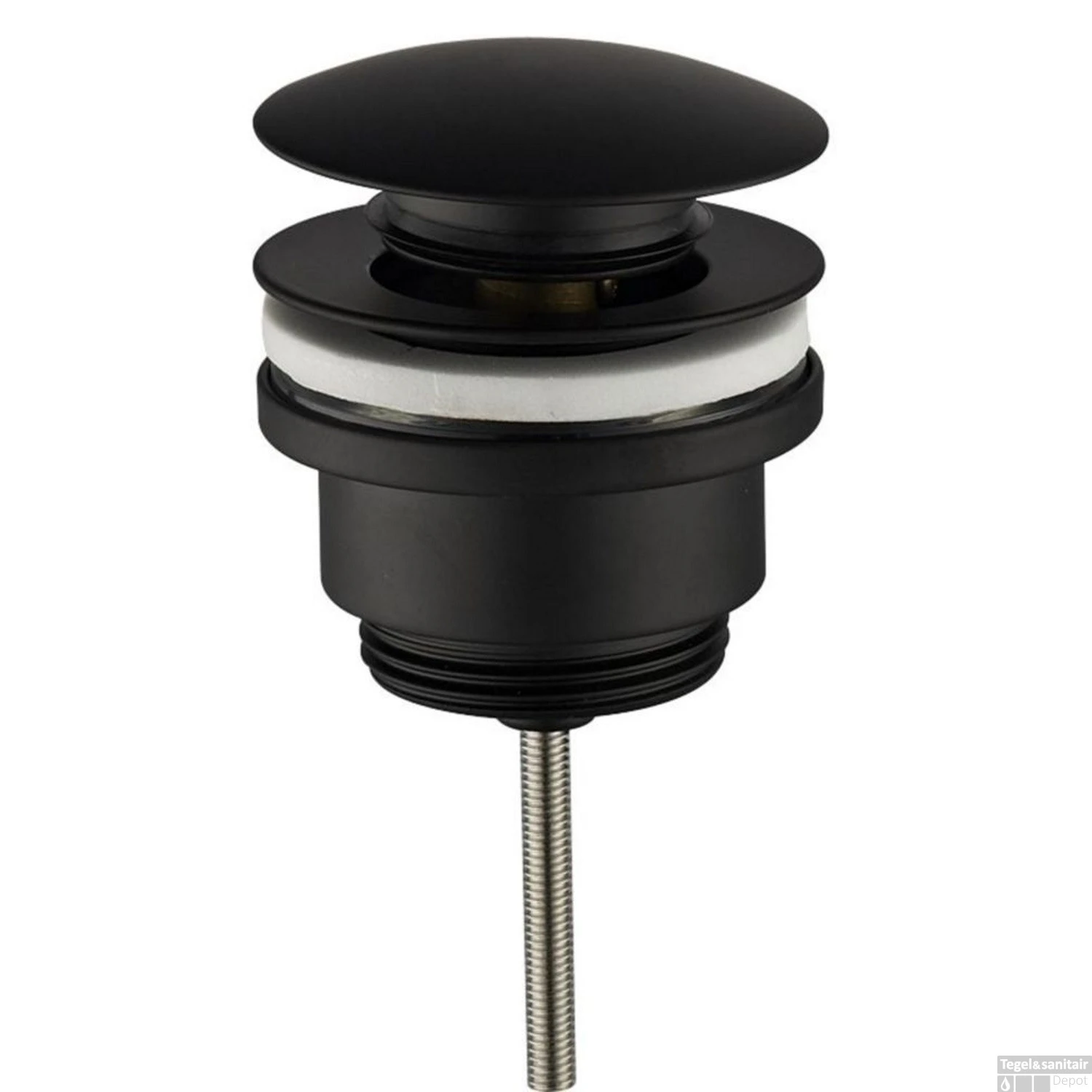 BWS Clickwaste 5/4 Laag Mat Zwart 4 BWS Clickwaste 5/4 Laag Mat Zwart - Afbeelding 2