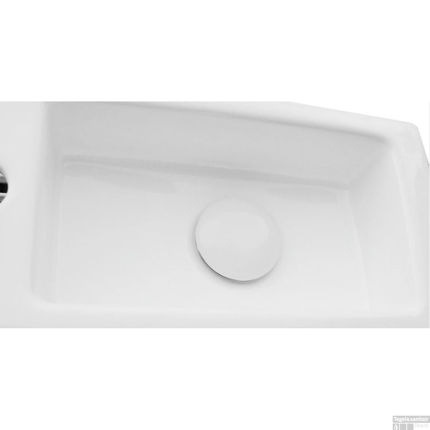 BWS Clickwaste Luxe Laag Model Keramiek 5/4" Wit 4 BWS Clickwaste Luxe Laag Model Keramiek 5/4" Wit - Afbeelding 2