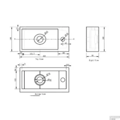 BWS Hardsteen Fontein Zwart 36x18x9 Cm (Kraangat Links) 7 BWS Hardsteen Fontein Zwart 36x18x9 Cm (Kraangat Links) -Goedkope Stijl Baden Winkel bws hardsteen fontein zwart 36x18x9 cm kraangat links tech 1