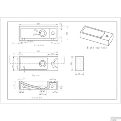 BWS Hardsteen Fontein Zwart Smal 38x14x8 Cm (Kraangat Rechts) 9 BWS Hardsteen Fontein Zwart Smal 38x14x8 Cm (Kraangat Rechts) -Goedkope Stijl Baden Winkel bws hardsteen fontein zwart smal 38x14x8 cm kraangat rechts tech