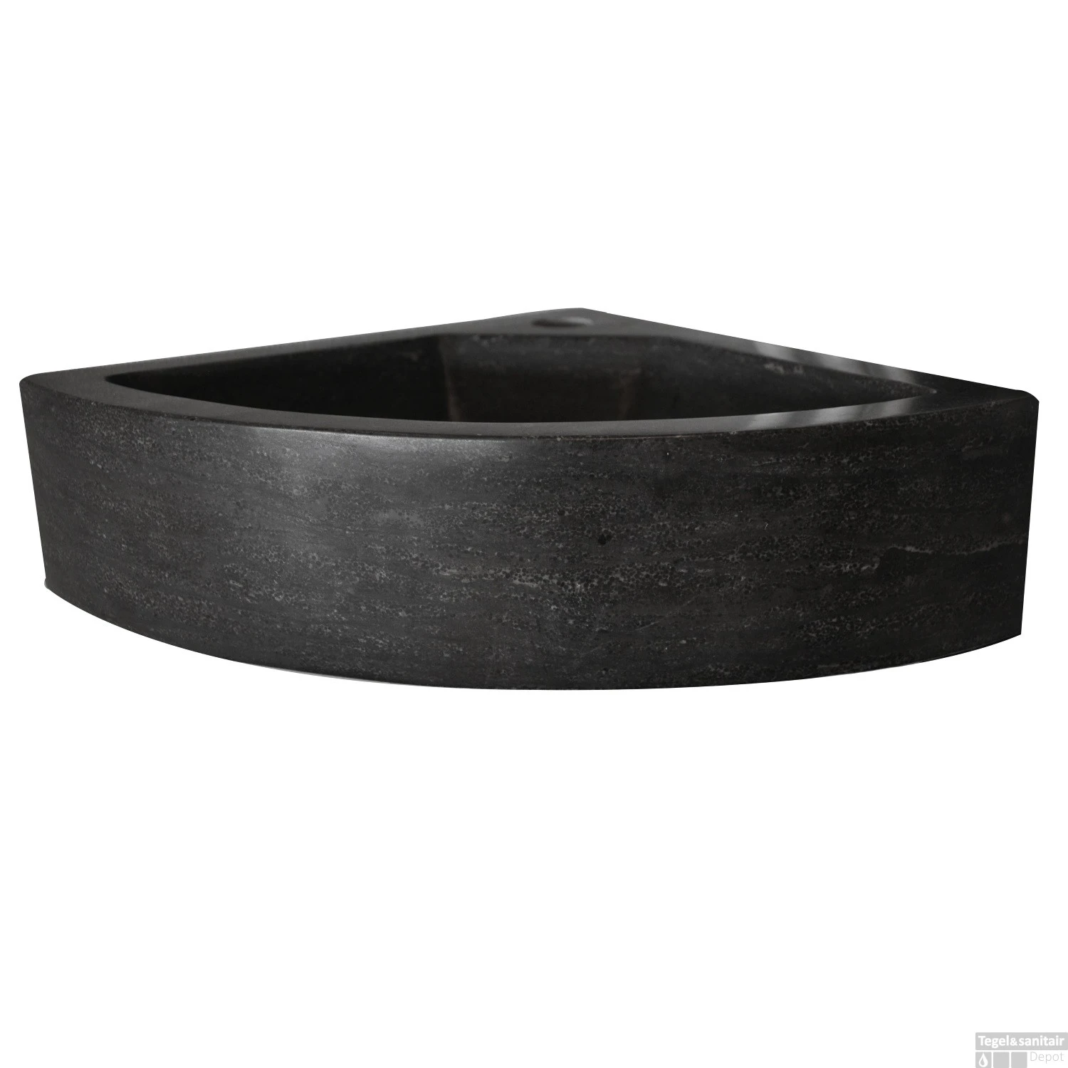 BWS Hardstenen Hoekfontein 30x30x10 Cm 4 BWS Hardstenen Hoekfontein 30x30x10 Cm - Afbeelding 2