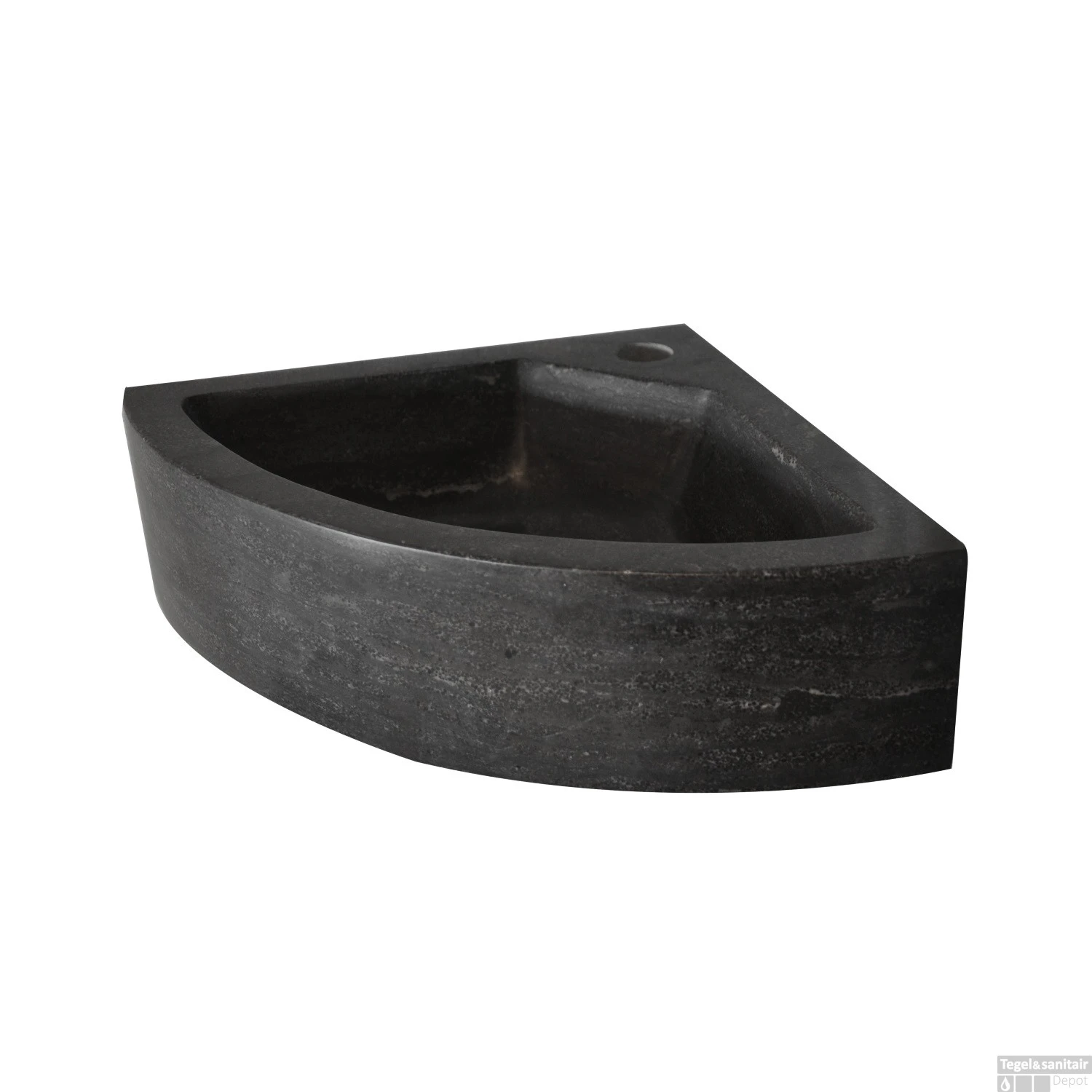 BWS Hardstenen Hoekfontein 30x30x10 Cm 7 BWS Hardstenen Hoekfontein 30x30x10 Cm - Afbeelding 5