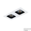 Inbouwspot Boss & Wessing Kiana 2 LED 2-Lichts 20x10x9 Cm 575Lm 7W Wit -Goedkope Stijl Baden Winkel bws inbouwspot 2 lichts led quasar 10 2 20x10x9 cm 575lm 6.8w 30 wit shop