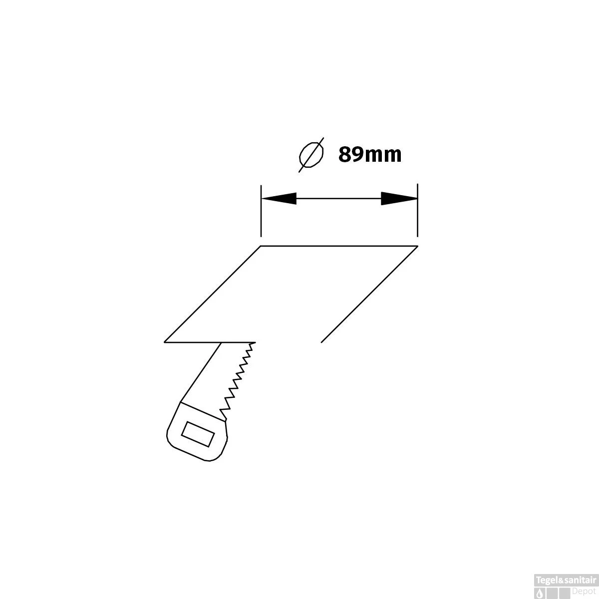 Inbouwspot Boss & Wessing Kiana 1 LED 10x10x9cm 575L 7W Vierkant Wit 5 Inbouwspot Boss & Wessing Kiana 1 LED 10x10x9cm 575L 7W Vierkant Wit - Afbeelding 3