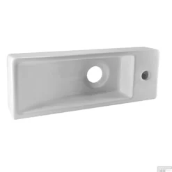 BWS Keramische Fontein Mini 38x14.5x8 Cm (Kraangat Rechts) -Goedkope Stijl Baden Winkel bws keramische fontein mini 38x14.5x8 cm kraangat rechts detail