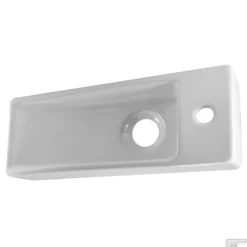 BWS Keramische Fontein Mini 38x14.5x8 Cm (Kraangat Rechts) -Goedkope Stijl Baden Winkel bws keramische fontein mini 38x14.5x8 cm kraangat rechts detail1