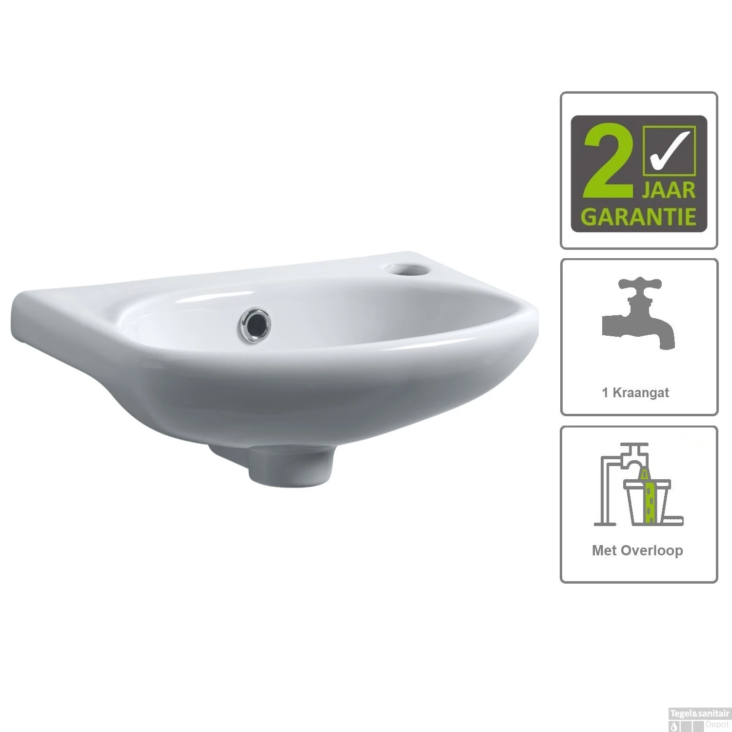 BWS Keramische Fontein Wit 38x25 Cm 3 BWS Keramische Fontein Wit 38x25 Cm