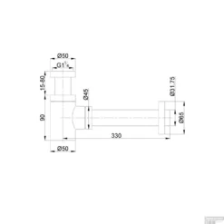 BWS Sifon Star Luxe Laag 5/4" Mat Wit 7 BWS Sifon Star Luxe Laag 5/4" Mat Wit -Goedkope Stijl Baden Winkel bws sifon star luxe laag 11 4inch mat wit tech