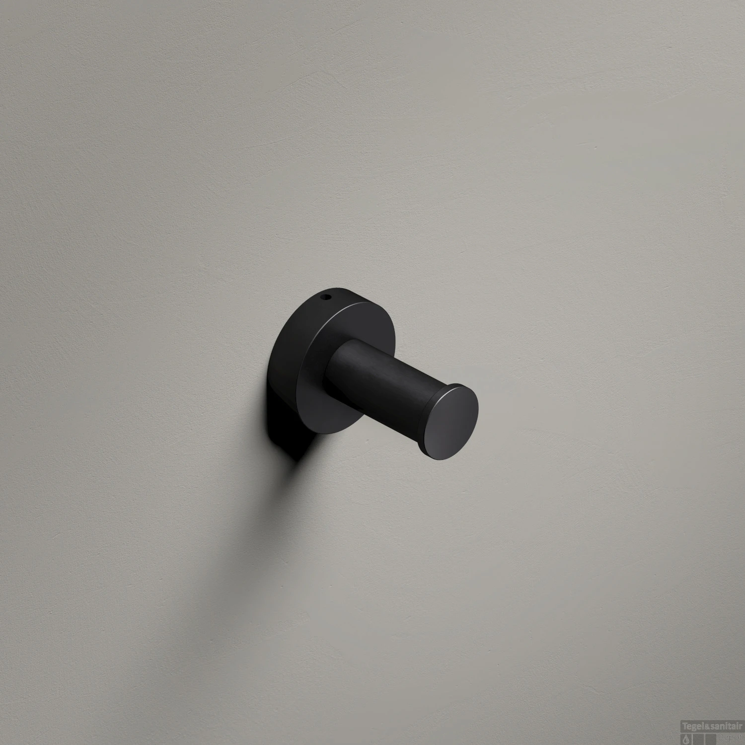 Haak Hotbath Cobber Mat Zwart 3 Haak Hotbath Cobber Mat Zwart