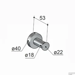 Haak Hotbath Cobber Mat Zwart 7 Haak Hotbath Cobber Mat Zwart -Goedkope Stijl Baden Winkel cba03bl haak hotbath cobber mat zwart tech