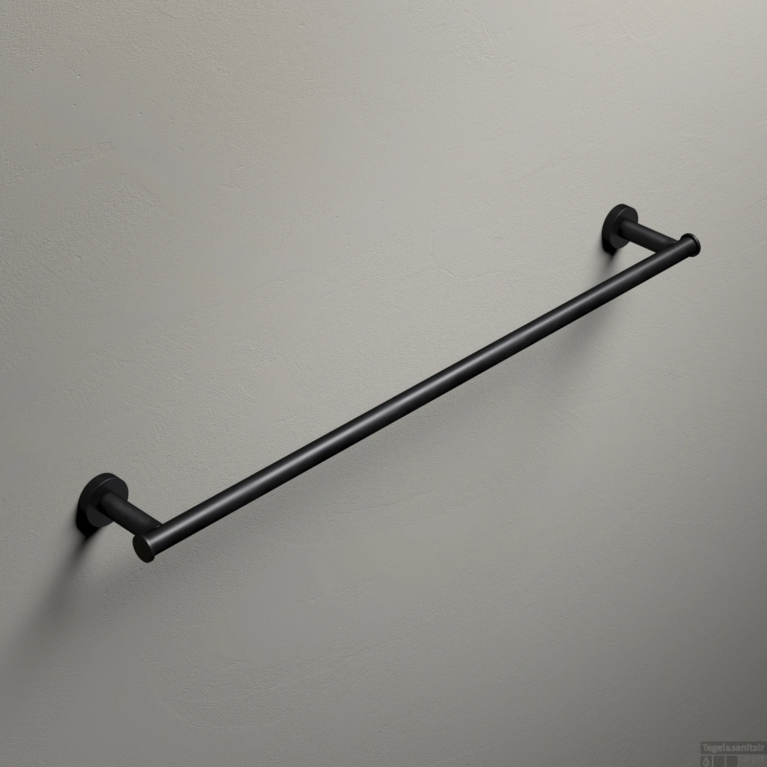 Handdoekhouder Hotbath Cobber 64 Cm Mat Zwart 3 Handdoekhouder Hotbath Cobber 64 Cm Mat Zwart