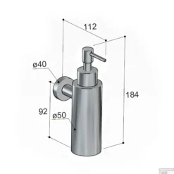 Zeepdispenser Hotbath Cobber Wandmodel Geborsteld Nikkel 7 Zeepdispenser Hotbath Cobber Wandmodel Geborsteld Nikkel -Goedkope Stijl Baden Winkel cba09gn zeepdispenser hotbath cobber wandmodel geborsteld nikkel tech