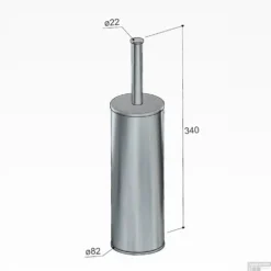 Toiletborstelgarnituur Hotbath Cobber Vrijstaand Geborsteld Messing 7 Toiletborstelgarnituur Hotbath Cobber Vrijstaand Geborsteld Messing -Goedkope Stijl Baden Winkel cba12bb toiletborstelgarnituur hotbath cobber vrijstaand geborsteld messing tech 1