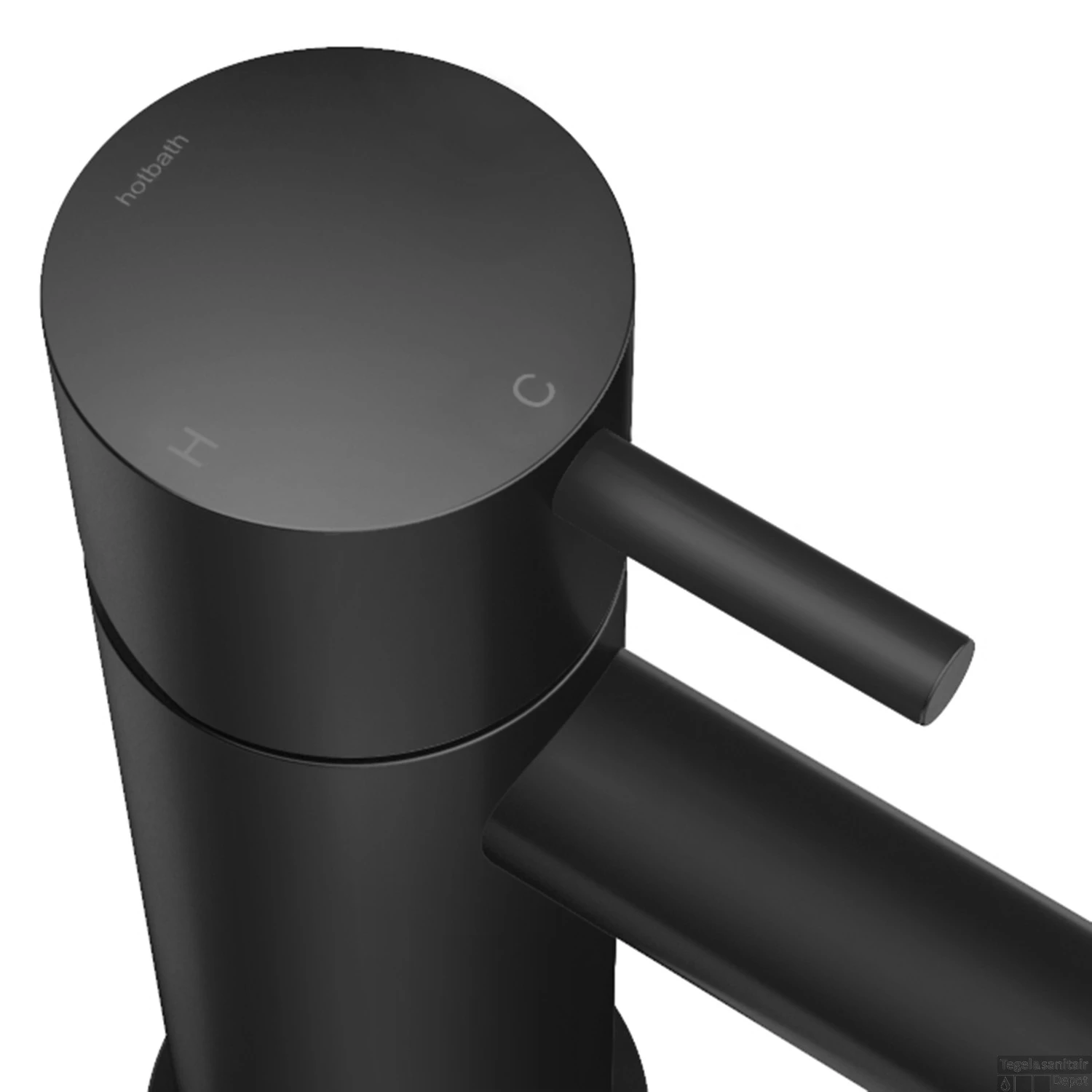 Badgreep Hotbath Cobber Mat Zwart 4 Badgreep Hotbath Cobber Mat Zwart - Afbeelding 2