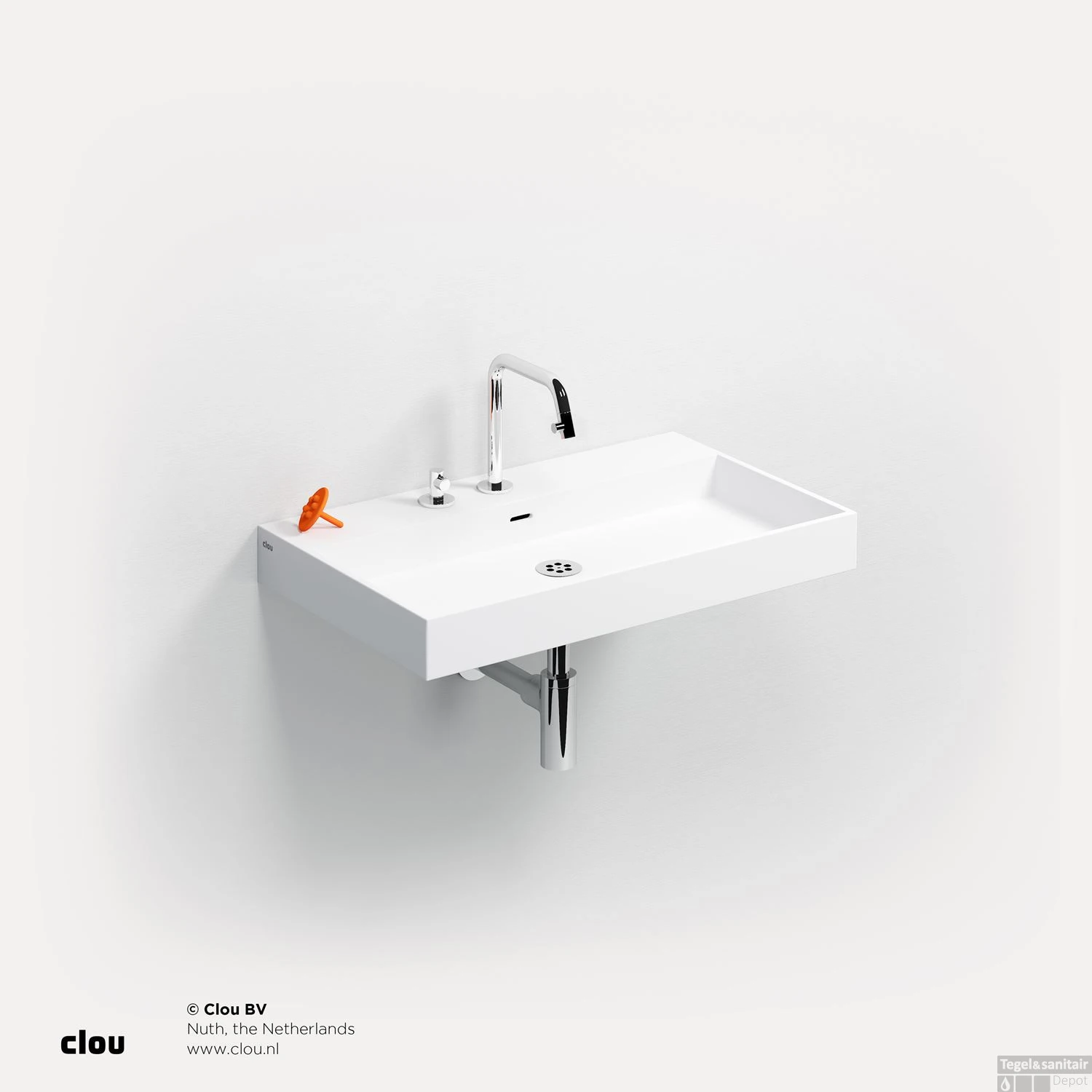 Wastafel Clou Wash Me 70x42x8 Cm Solid Surface Mat Wit 3 Wastafel Clou Wash Me 70x42x8 Cm Solid Surface Mat Wit