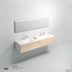 Wastafelblad Clou Hammock Dubbele Waskom 180cm Composiet Mat Wit 6 Wastafelblad Clou Hammock Dubbele Waskom 180cm Composiet Mat Wit -Goedkope Stijl Baden Winkel cl 02.13071.29