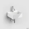 Fontein Clou New Flush 1 Met Plug 28x27x10 Cm Wit Keramiek (met Kraangat) 2 Fontein Clou New Flush 1 Met Plug 28x27x10 Cm Wit Keramiek (met Kraangat) -Goedkope Stijl Baden Winkel cl 03.03410.01 clou fontein shop
