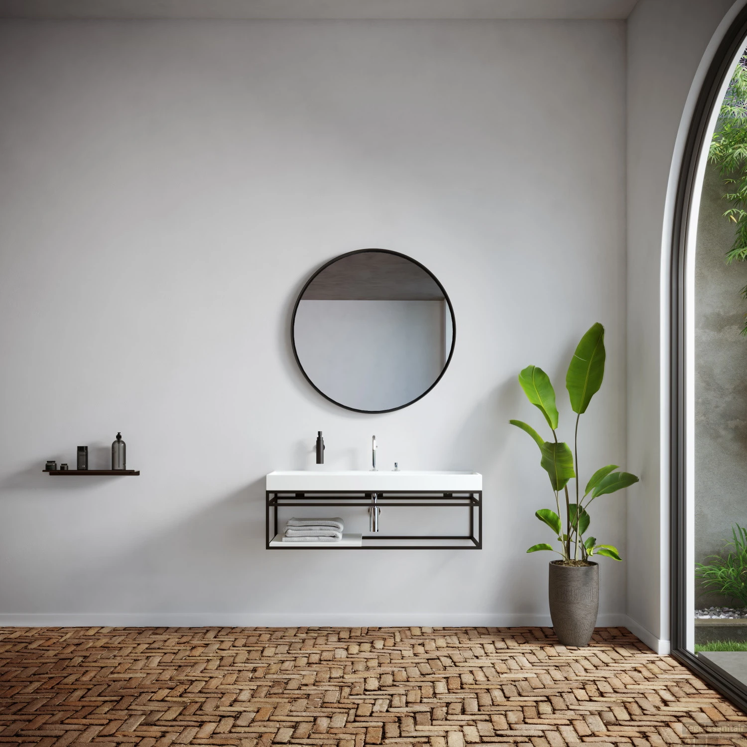 Clou New Wash Me Frame Inleg Planchet Mat Wit Aluite 86.8cm 7 Clou New Wash Me Frame Inleg Planchet Mat Wit Aluite 86.8cm - Afbeelding 5