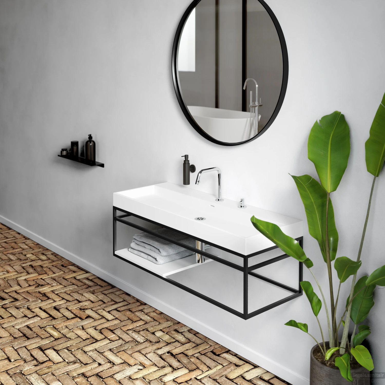 Clou New Wash Me Frame Inleg Planchet Mat Wit Aluite 66.8cm 9 Clou New Wash Me Frame Inleg Planchet Mat Wit Aluite 66.8cm - Afbeelding 7