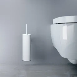 Toiletborstelgarnituur Clou Flat Wandmontage Poedercoating Mat Wit 10 Toiletborstelgarnituur Clou Flat Wandmontage Poedercoating Mat Wit -Goedkope Stijl Baden Winkel cl 09.02041.20 b