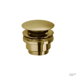 Clickwaste Herzbach Living IX 5/4'' Messing Goud